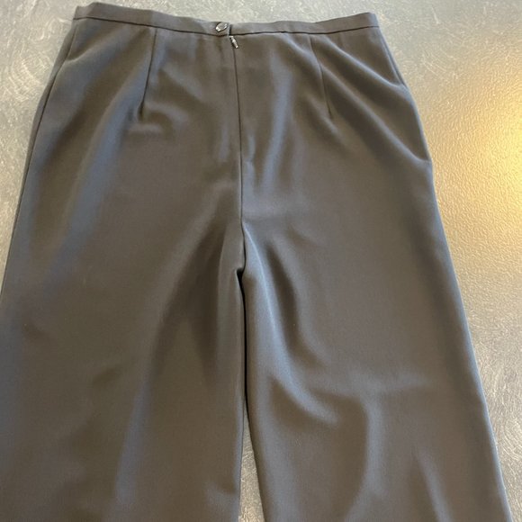 NEW Joseph Ribkoff Black Wide-leg Capri Pants - Picture 5 of 13